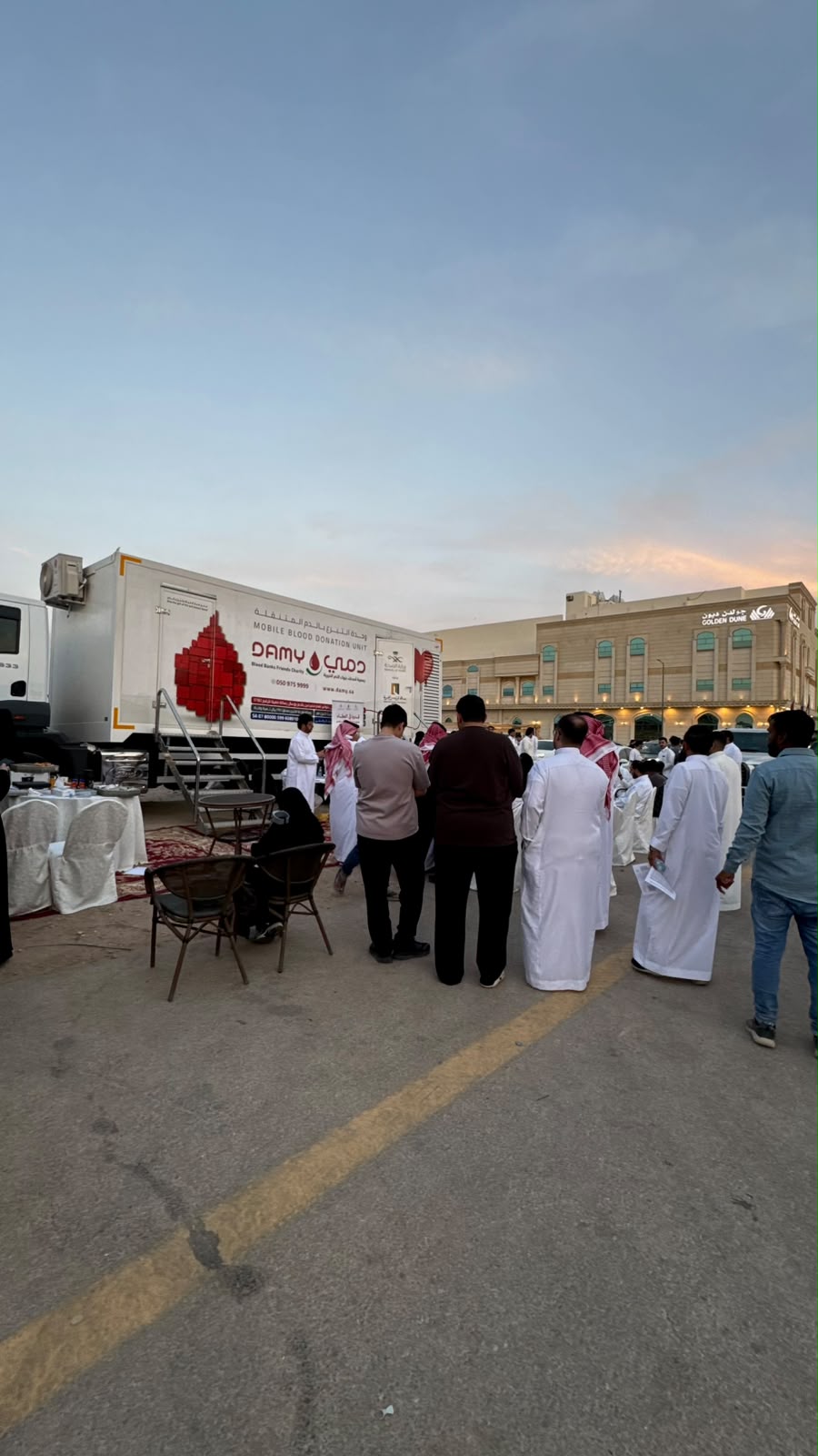 جمعية دمي تنفذ مبادرة للتبرع بالدم شرق الرياض تأسيًا بمبادرة سمو ولي العهد