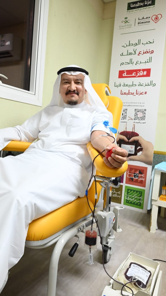 فرع هيئة الصحفيين السعوديين بالمدينة المنورة ينفذ مبادرة للتبرع بالدم