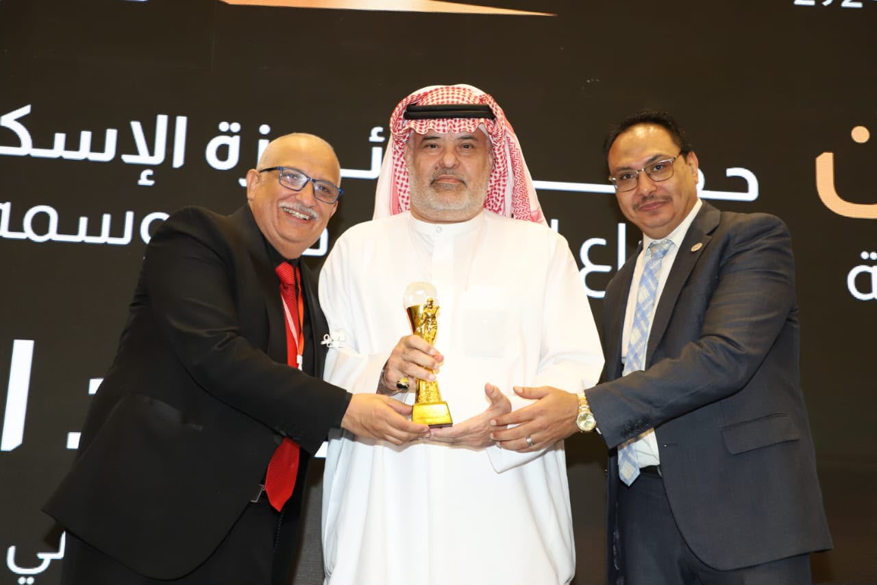 الخليفة أول إعلامي من القصيم يكرم في مهرجان الإسكندرية للإبداع الرياضي 